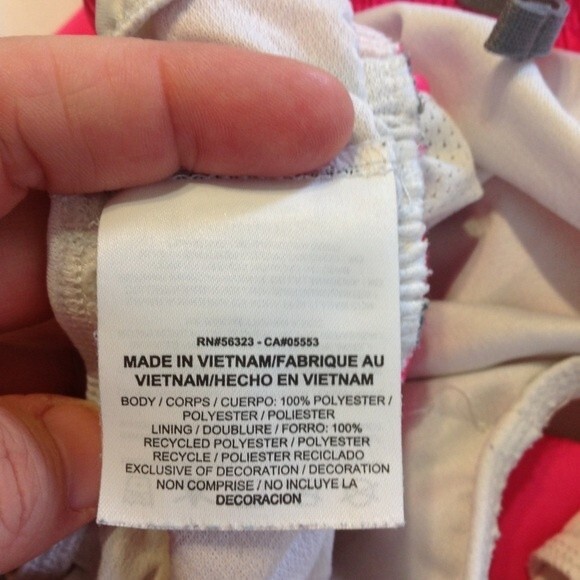 NIKE DRI-FIT Girl's X-Large Running Workout Athletic Shorts Pink Gray Athleisure - Picture 5 of 6